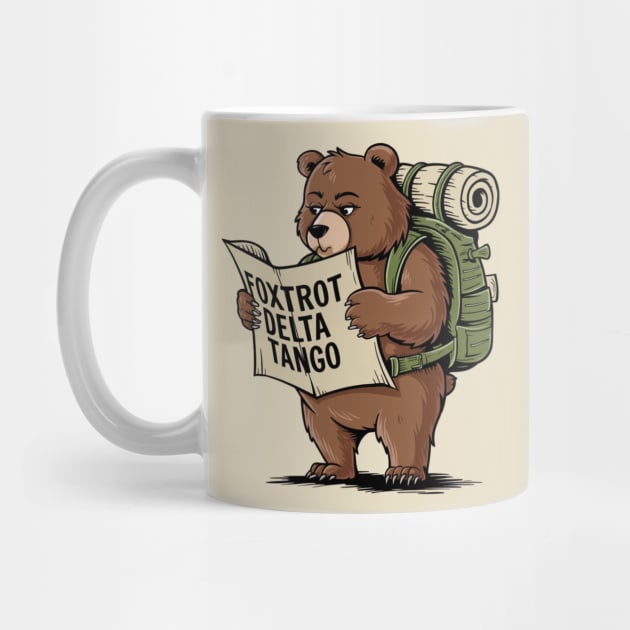 FDT Resist Bear, Anti Trump, National Parks Forest Service - Foxtrot Delta Tango by Creatifly Graphic Tees